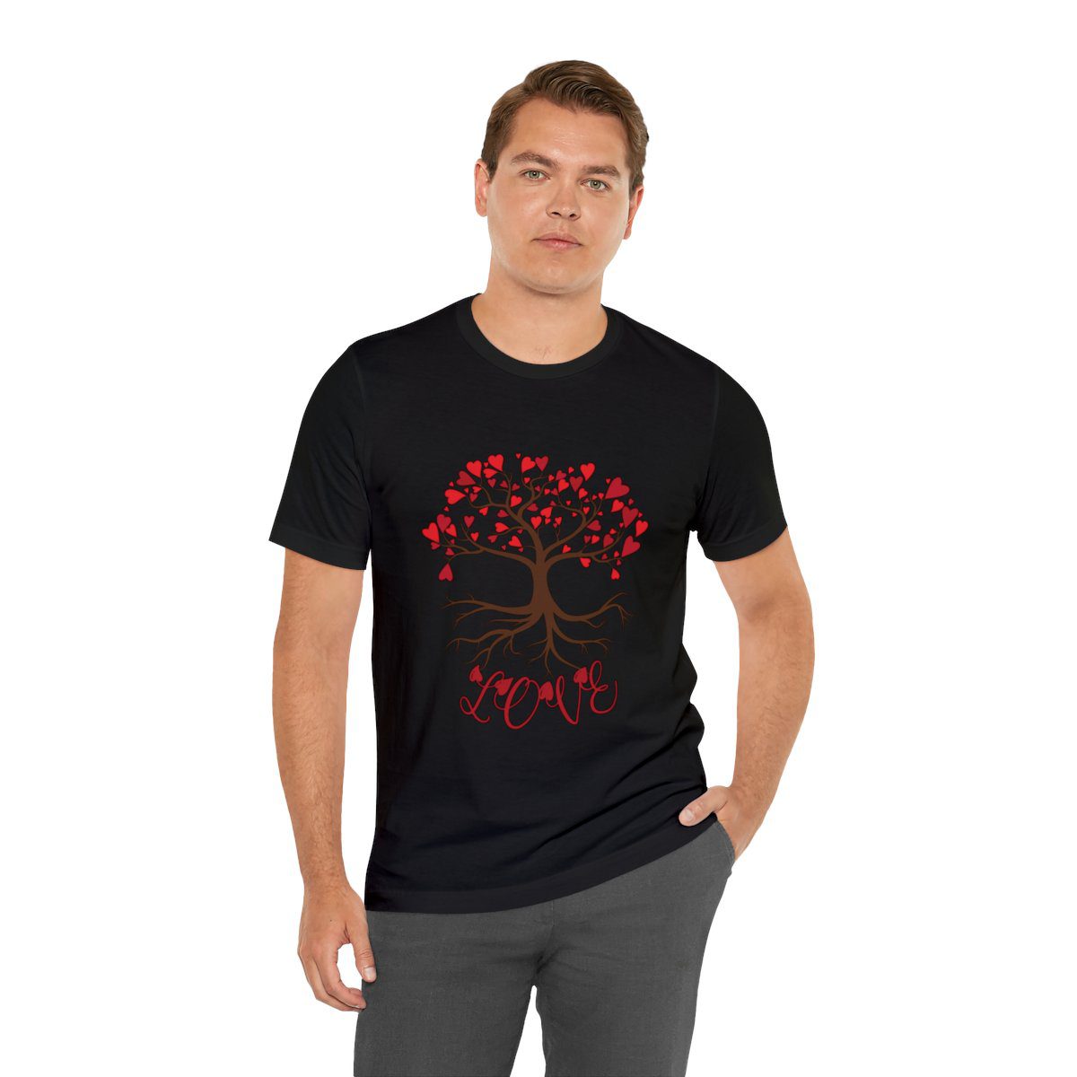 ZenZo Designs | Printed T-Shirts | Love Tees | Heart Leaves Shirt